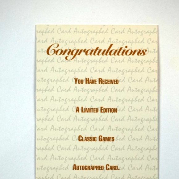 1993 Classic Draft Picks Draft Stars Auto #'d 1153/3000 Drew Bledsoe Rookie RC - Picture 2 of 2